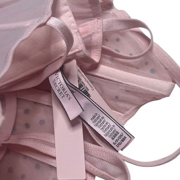 Victoria's Secret Sugar Coated Rhinestone Wicked Corset Teddy Size Small - Picture 5 of 6